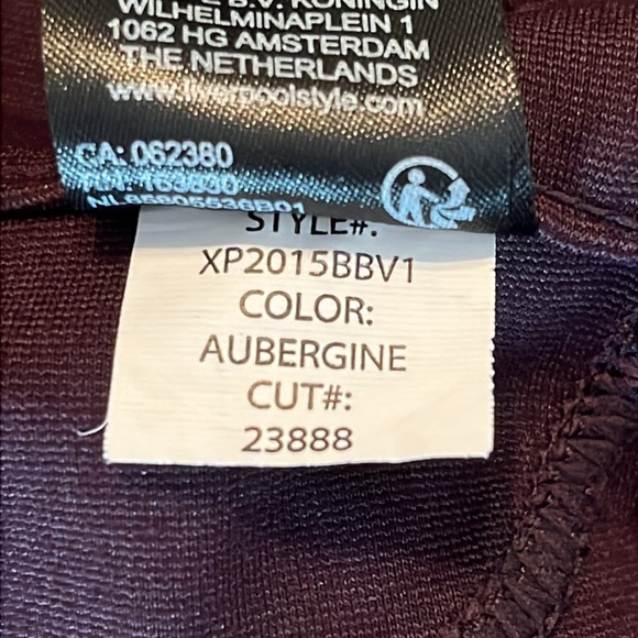 Liverpool Petite Madonna Skinny Crop Pants in Aubergine Size 10/30P - Picture 11 of 13